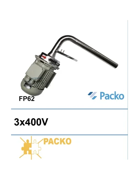 Bomba de lavado FP62 3x230/400V 1,1Kw salida en codo (Packo)