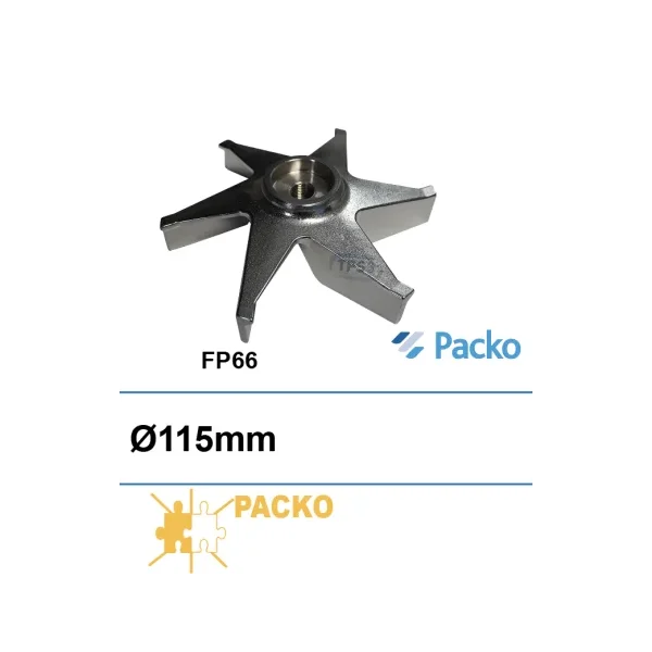 Impulsor para bombas de lavado FP66 Ø115mm (Packo)