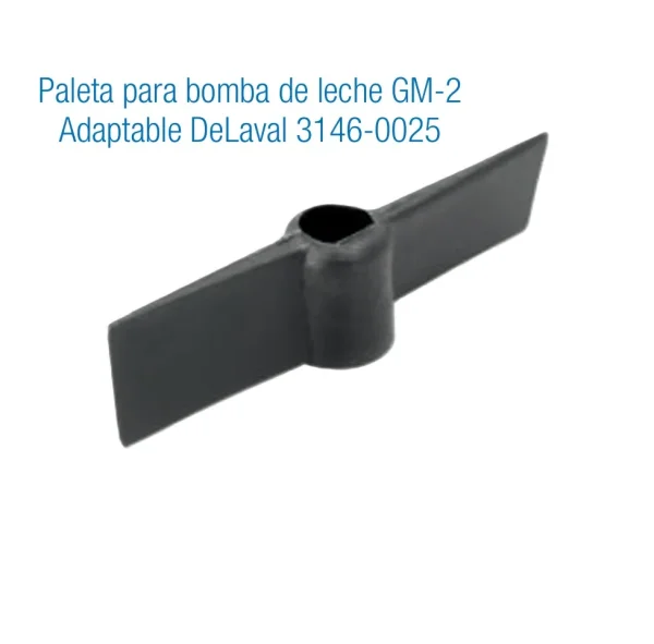 PALETA HELICE PARA  BOMBA DE LECHE GM-2 ADAPTABLE A DELAVAL 3146-0025