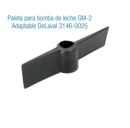 PALETA HELICE PARA  BOMBA DE LECHE GM-2 ADAPTABLE A DELAVAL 3146-0025
