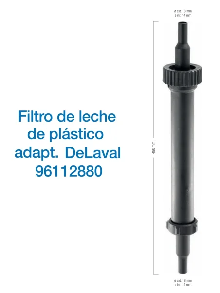 Filtro Leche Plástico Adaptable DeLaval | Sala de Ordeño