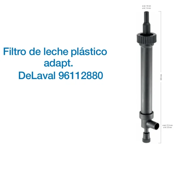 Filtro Leche Plástico Adaptable DeLaval | Sala de Ordeño