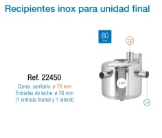 Recipiente inoxidable