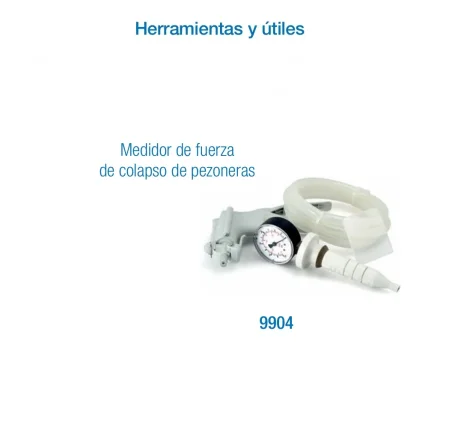 Medidor de Fuerza de Colapso de Pezoneras Completas | Precisión y Control