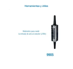 Rotámetro para Entrada de Aire al Colector de Ordeño (L/Min) | Vacas y Cabras