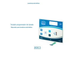 Teclado Programador de Lavado para Lavadora Automática | Repuesto Original