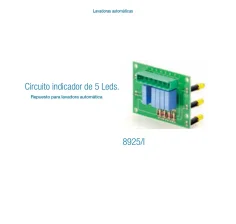 Circuito Indicador de 5 LEDs para Lavadora Automática | Repuesto Original