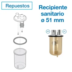 Repuestos para sanitario de salas de ordeño para cabras , ovejas y vacas