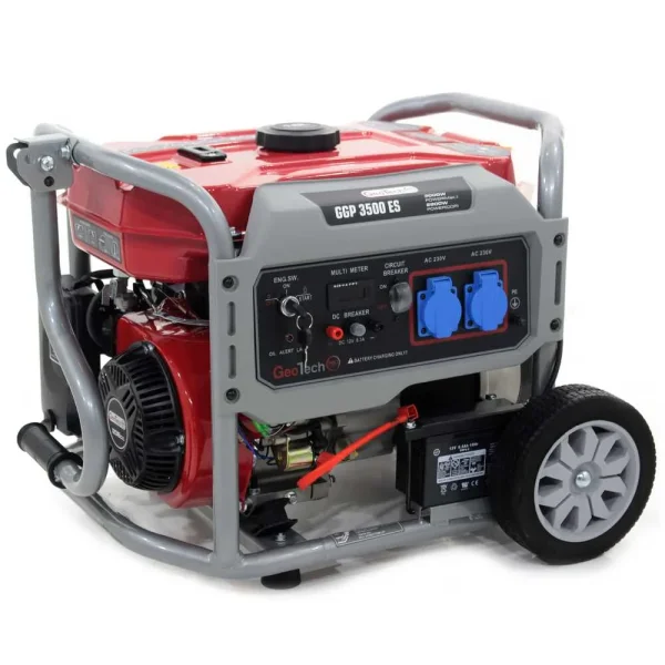 Generador eléctrico monofásico de gasolina GeoTech GGP 3500 ES