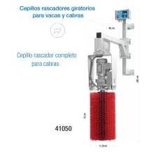 Rascador Automático para Ganado | Bienestar Animal y Mayor Producción / Cepillos rascadores
