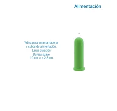 Tetina para Amamantadoras y Cubos de Alimentación | 10 cm Ø 2,8 cm