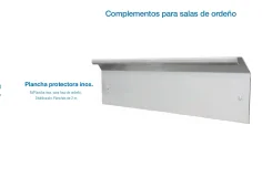 Plancha protectora inoxidable para foso de ordeño