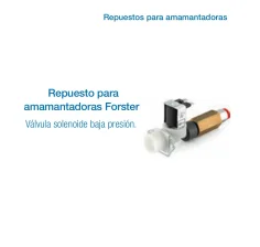 Válvula Solenoide de Baja Presión para Amamantadoras Forster | Repuesto Original