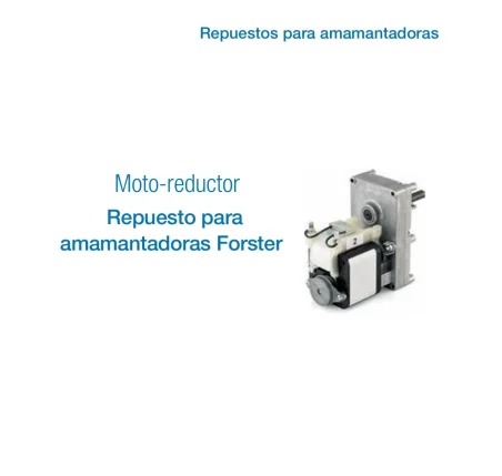 Moto-reductor para amamantadoras Forster | Repuesto original de transmisión