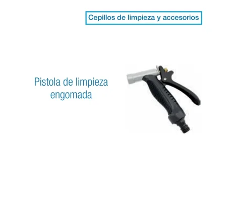 Pistola de limpieza engomada | Vástago plástico