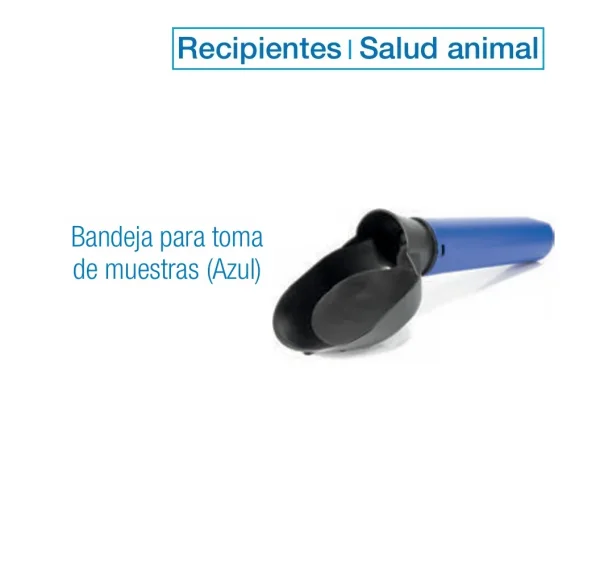 Bandeja para Toma de Muestras Azul | Salud Animal