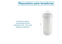 Recipiente de plástico para lavadoras DeLaval TWA/ALWA 1600-1800