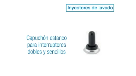 Capuchón Estanco para Interruptores Dobles y Sencillos