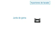 Junta de goma para válvula de inyector de lavado Fullwood 04526