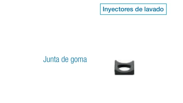 Junta de goma para válvula de inyector de lavado Fullwood 04526
