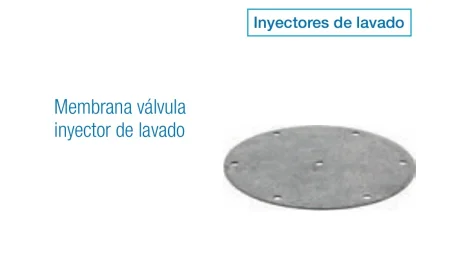 Membrana válvula inyector de lavado | Sala de ordeño