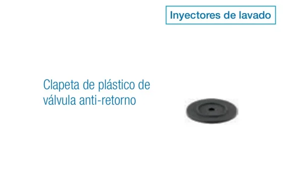 Clapeta de plástico de válvula anti-retorno | Sala de ordeño.
