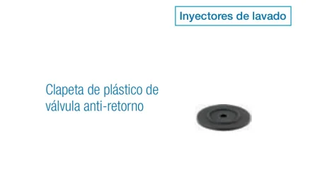 Clapeta de plástico de válvula anti-retorno | Sala de ordeño.