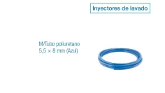 M/Tubo poliuretano 5,5 × 8 mm Azul | Sala de ordeño