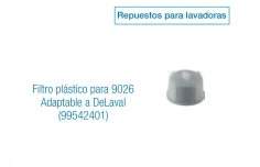 Filtro plástico para 9026 adaptable a DeLaval 99542401