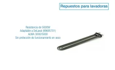Resistencia 5000W DeLaval 99695701 ALWA 3000/5000