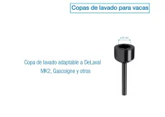 Copa de lavado para vaca DeLaval MK2 y Gascoigne