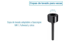 Copa de lavado para vaca Gascoigne MK1 y Fullwood