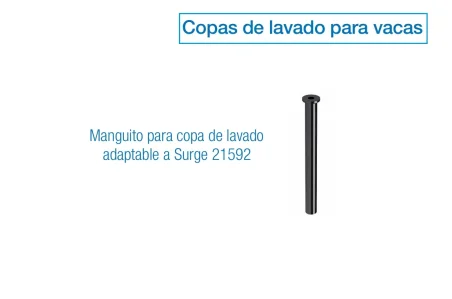 Manguito para Copa de Lavado Surge 21592 | Vacas