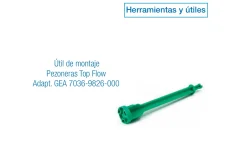 Útil de montaje para pezoneras Top Flow GEA 7036-9826-000