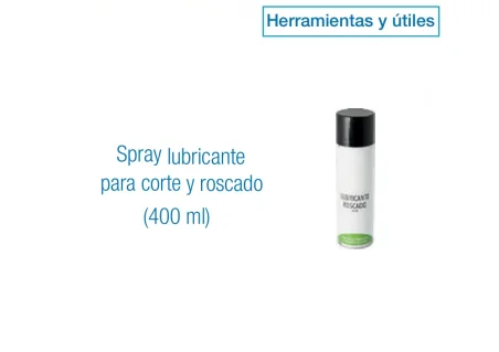 Spray lubricante para corte y roscado 400 ml