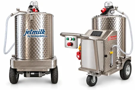 Carro Dispensador de Calostro Autopropulsado | Milktaxi
