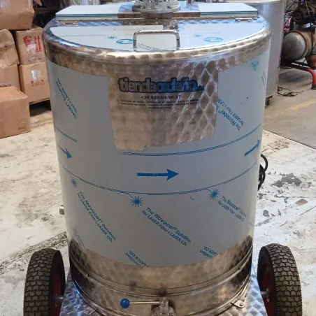 Carro Dispensador de Calostro Premium | Acero Inoxidable