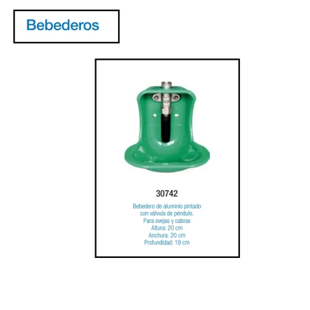 Bebedero de Plástico para Vacas