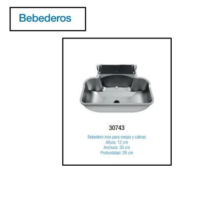 Bebedero de Plástico para Vacas