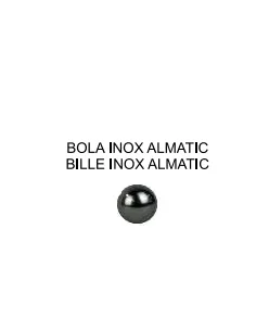 Bola inox almatic