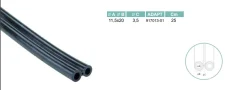 Tubo trigemelo adapt. robot alfa por metro 