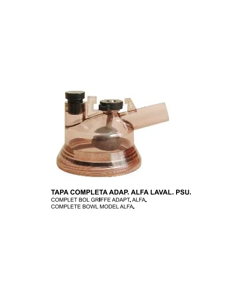 TAPA COMPLETA COLECTOR ALFA LAVAL 