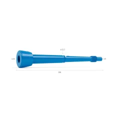 Pezonera ordeño adapt. DeLaval 960016-01 (Silicona)