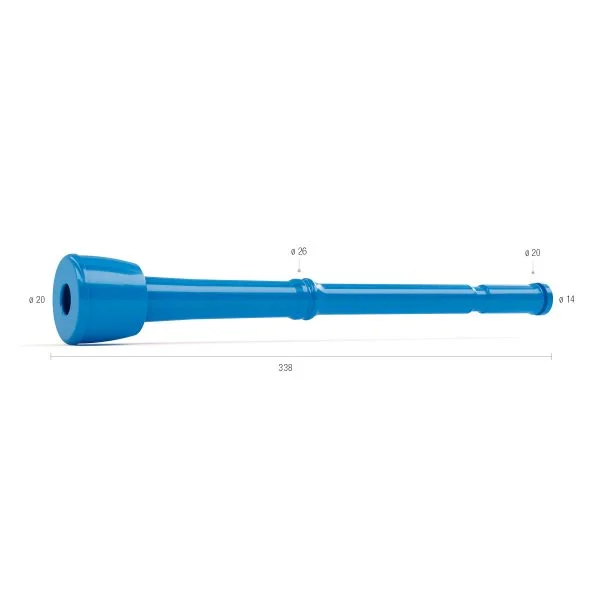 Pezonera ordeño adapt. DeLaval 999007-01 (Silicona)