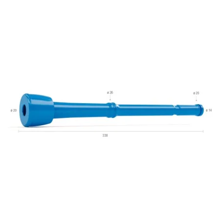 Pezonera ordeño adapt. DeLaval 999007-01 (Silicona)