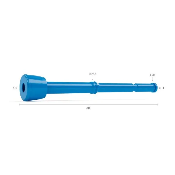 Pezonera ordeño adapt. DeLaval 999007-03 / 999009-01 (Silicona)