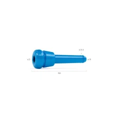 PEZONERA ADAPT. LELY robot SILICONA AZUL 5.9700.2008.0