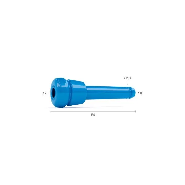 PEZONERA ADAPT. LELY robot SILICONA AZUL 5.9700.2008.0