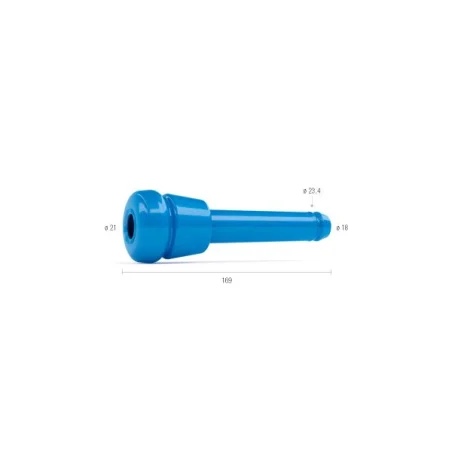 PEZONERA ADAPT. LELY robot SILICONA AZUL 5.9700.2008.0