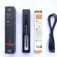 TERMOMETRO DIGITAL CON  BLUETOOTH PARA LECHE Y CARNE 